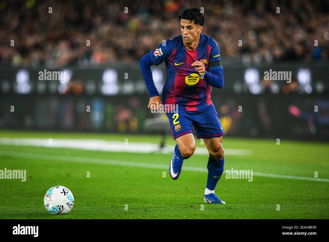 Barcelona, Espagne. April 2026. Joao CANCELO von Barcelona während des spanischen Meisterschaftsspiels der LaLiga zwischen FC Barcelona und RC Celta am 22. April 2026 im Camp Nou Stadion in Barcelona, Spanien - Foto Sergio Ros/Matthieu Mirville/DPPI Credit: DPPI Media/Alamy Live News Stockfoto