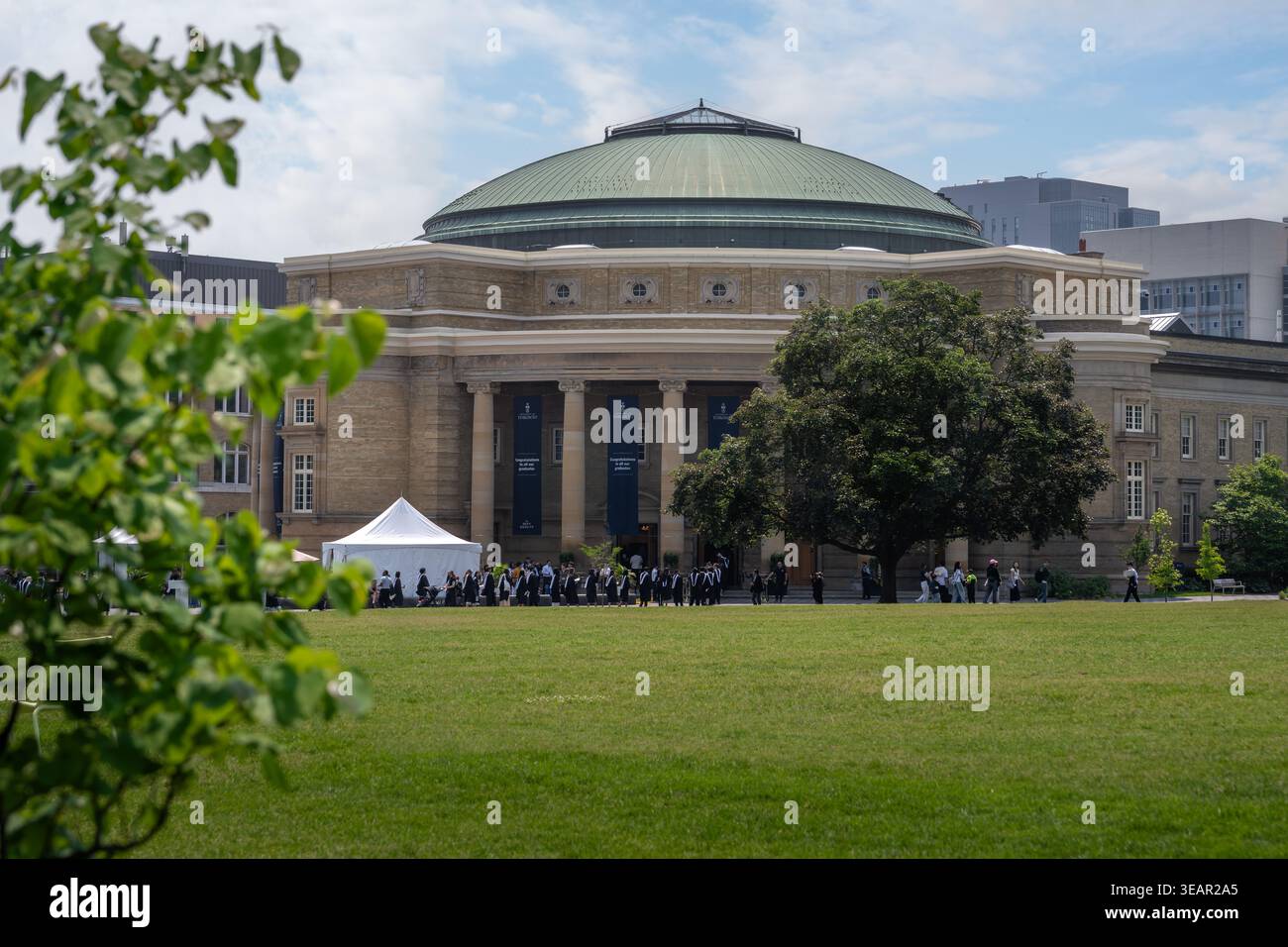 Convocation Hall an der University of Toronto – Campus St. George – Toronto, Ontario, Kanada Stockfoto