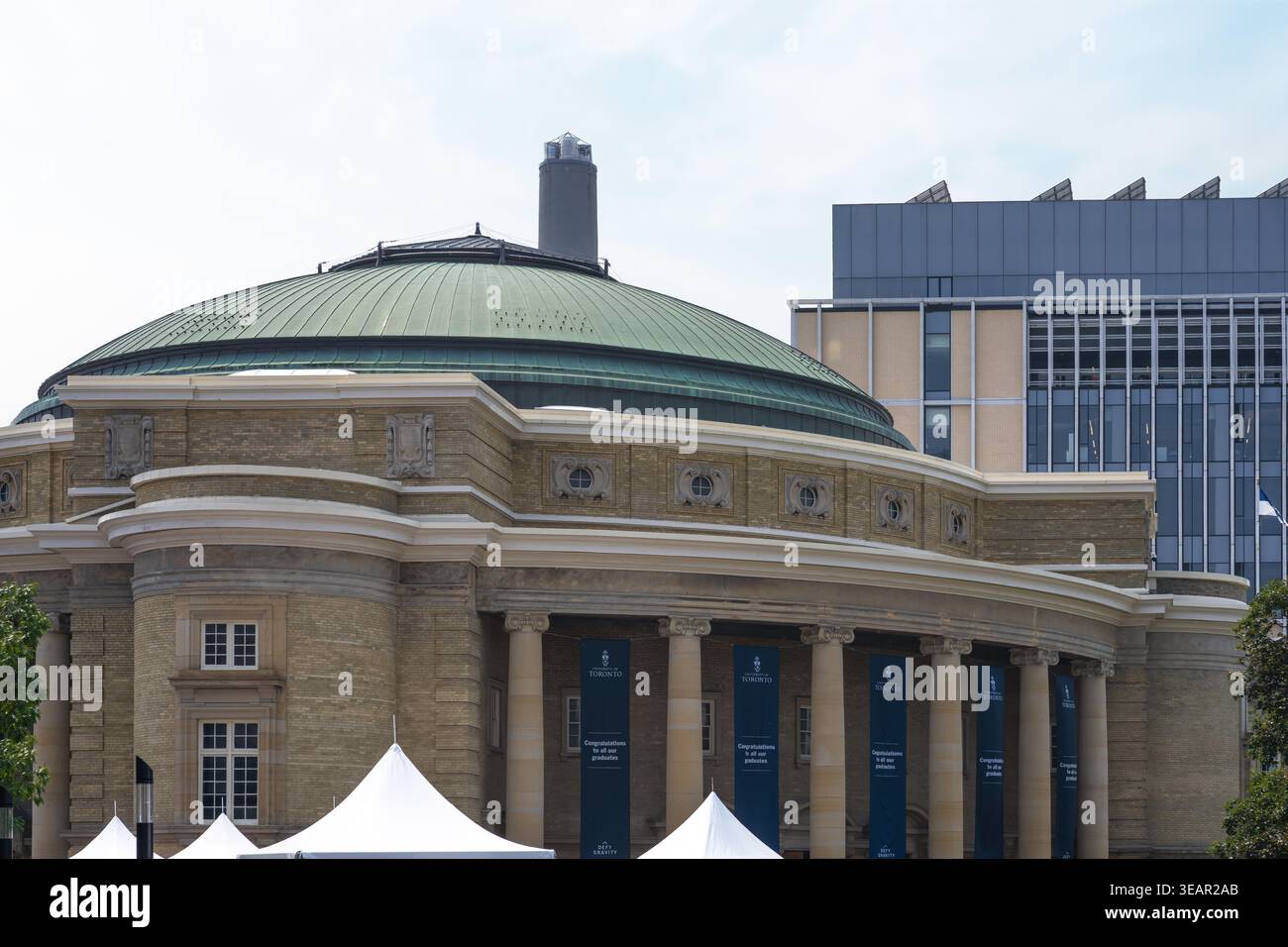 Convocation Hall an der University of Toronto – Campus St. George – Toronto, Ontario, Kanada Stockfoto