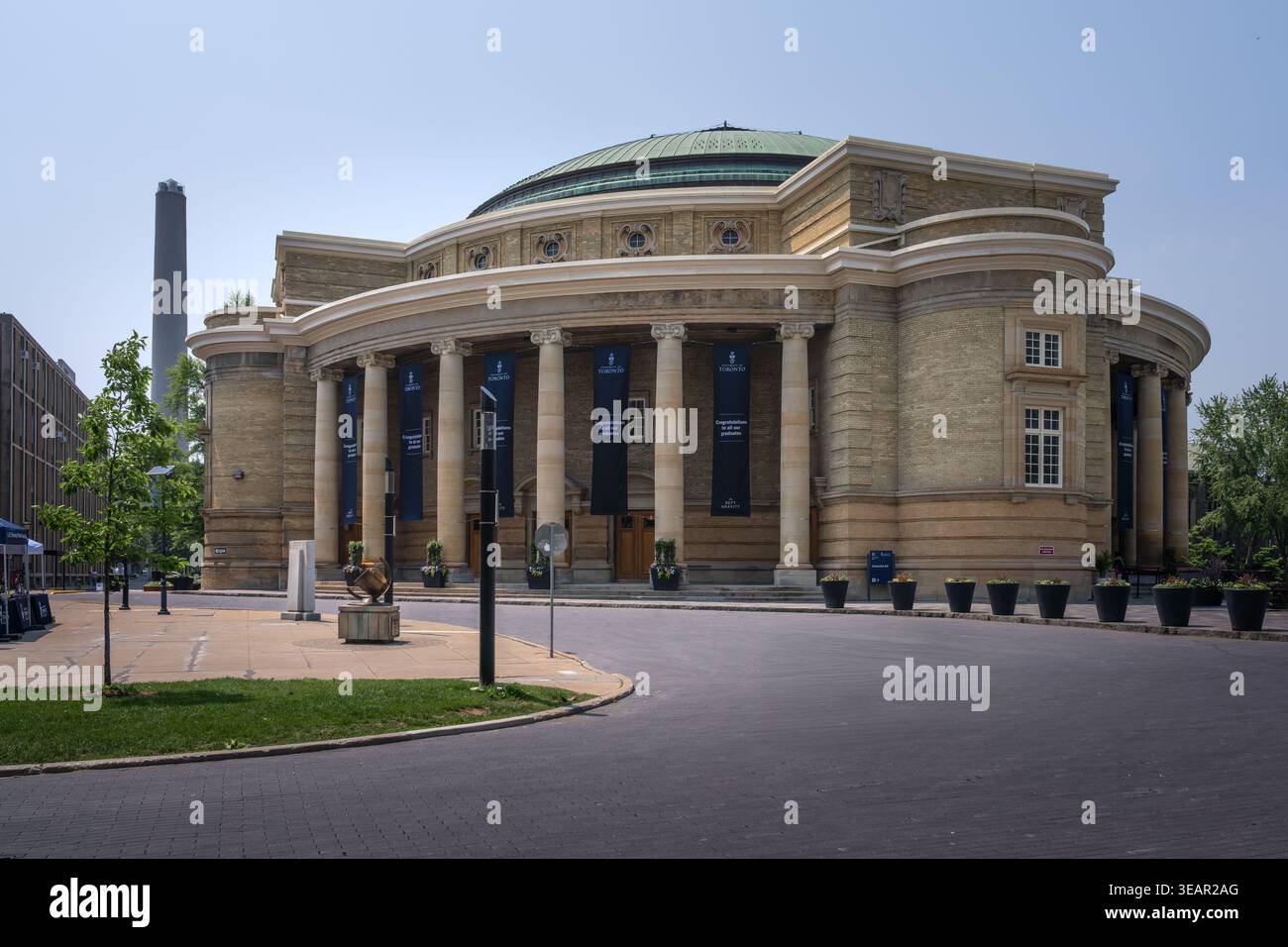 Convocation Hall an der University of Toronto – Campus St. George – Toronto, Ontario, Kanada Stockfoto