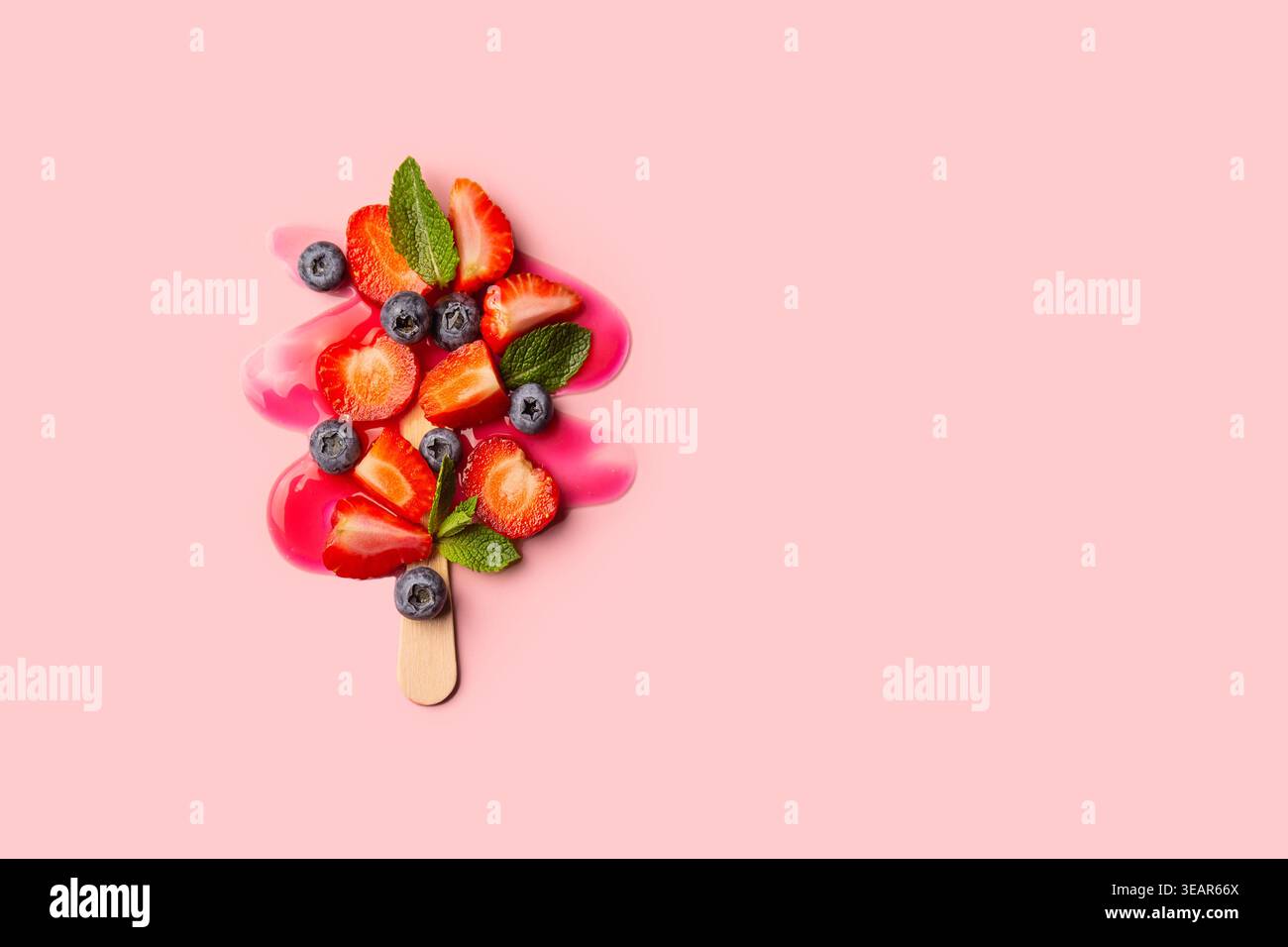 Obst, fruchtig, Eis, Obst, Frucht, Eis, Eis, Eis Stockfoto