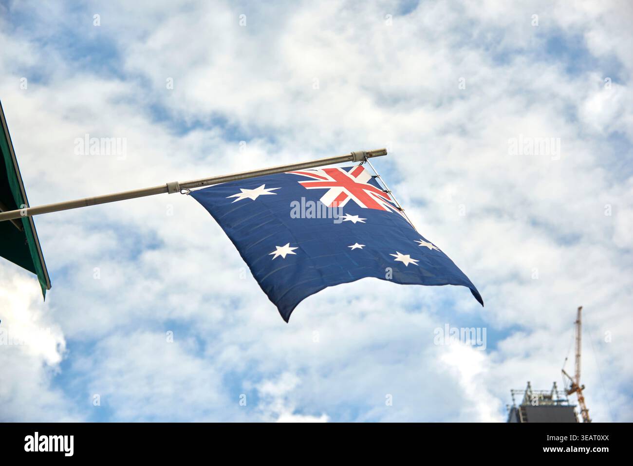 Australische Flagge Stockfoto