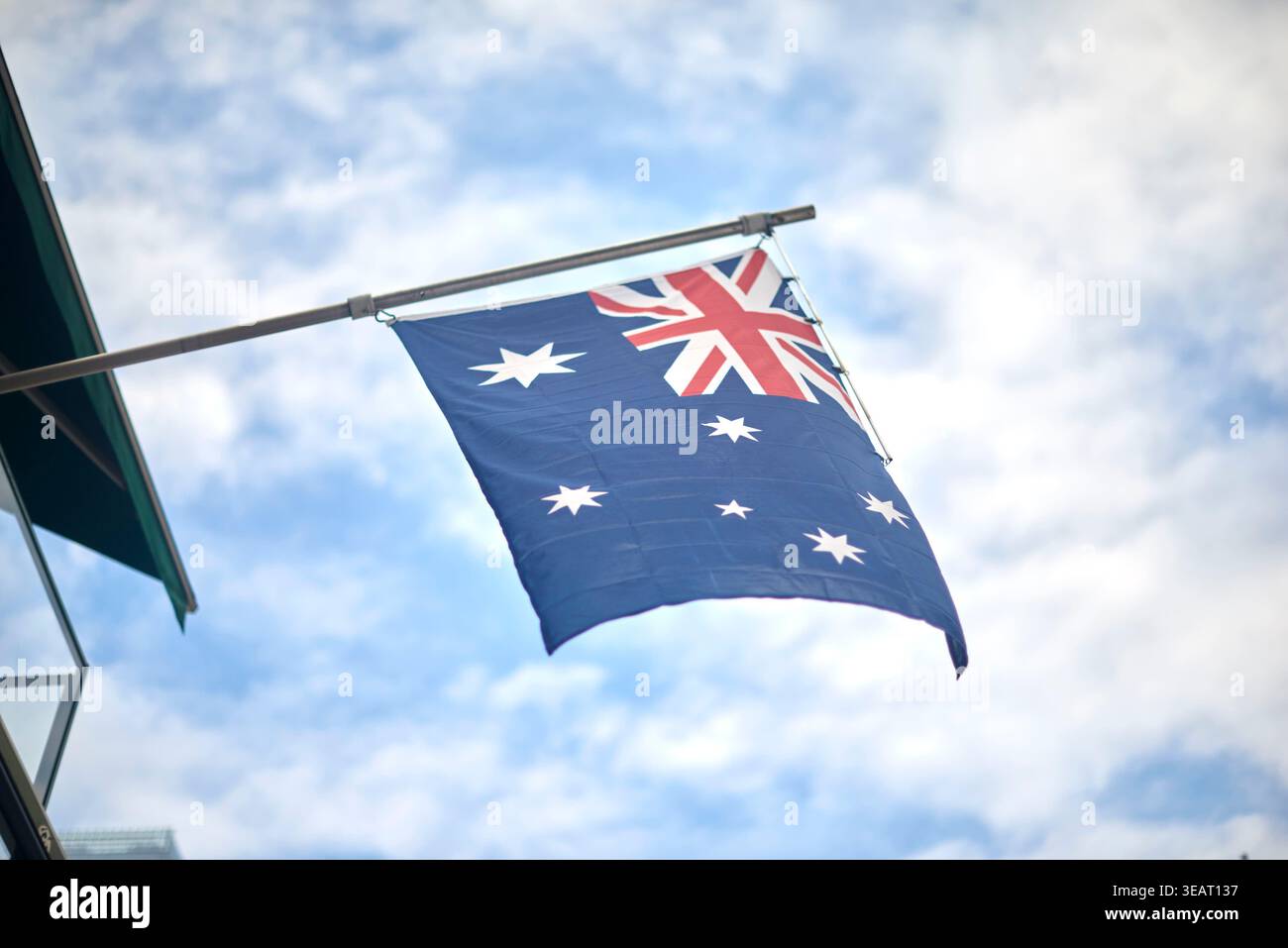 Australische Flagge Stockfoto