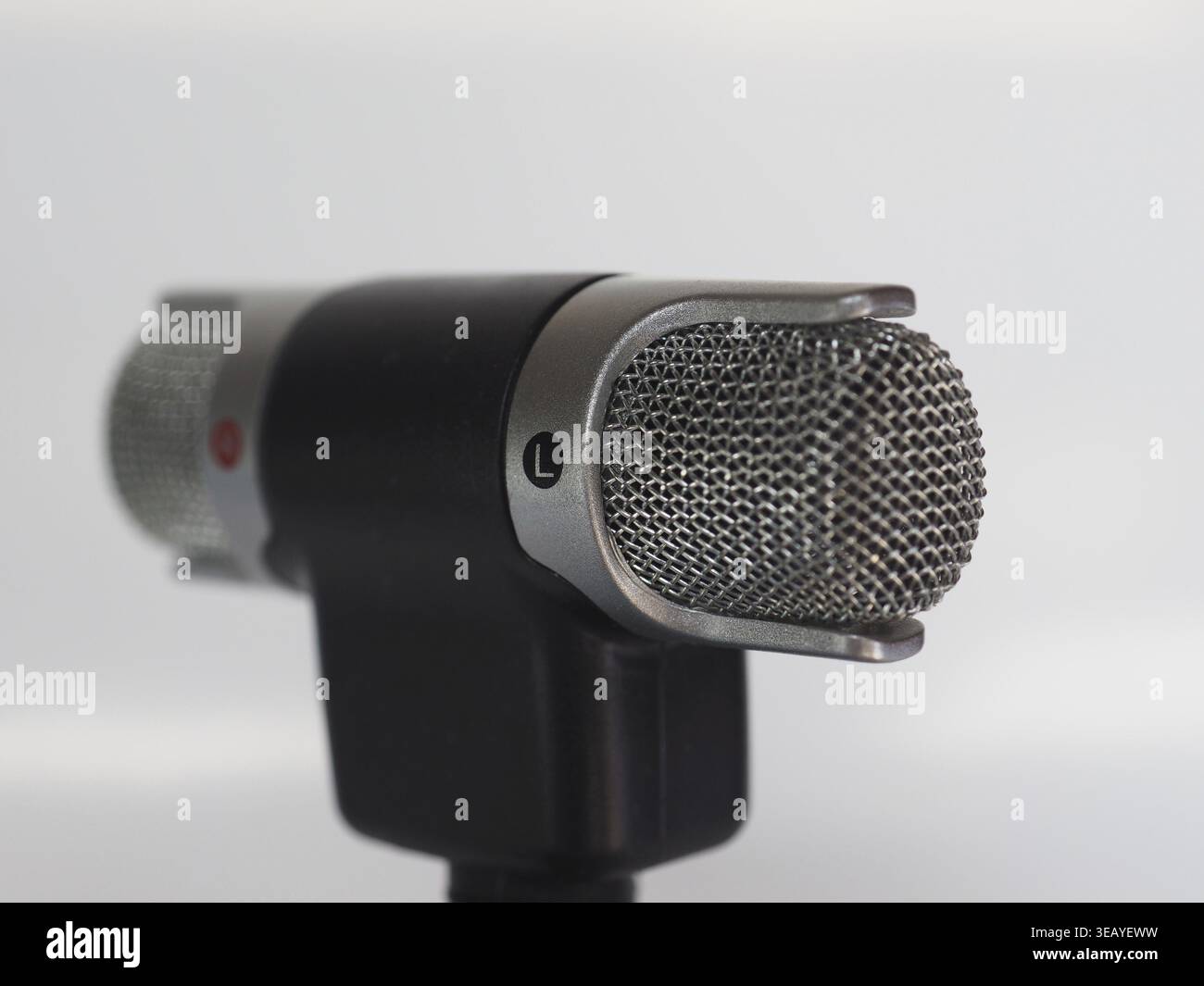 Elektronisches Audioaufnahmegerät für HiFi-Stereomikrofon Stockfoto