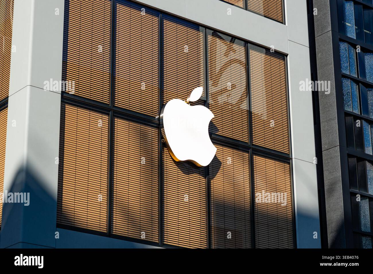 Tokio, Japan – 15. Januar 2026: Apple Store Firmenlogo. Stockfoto