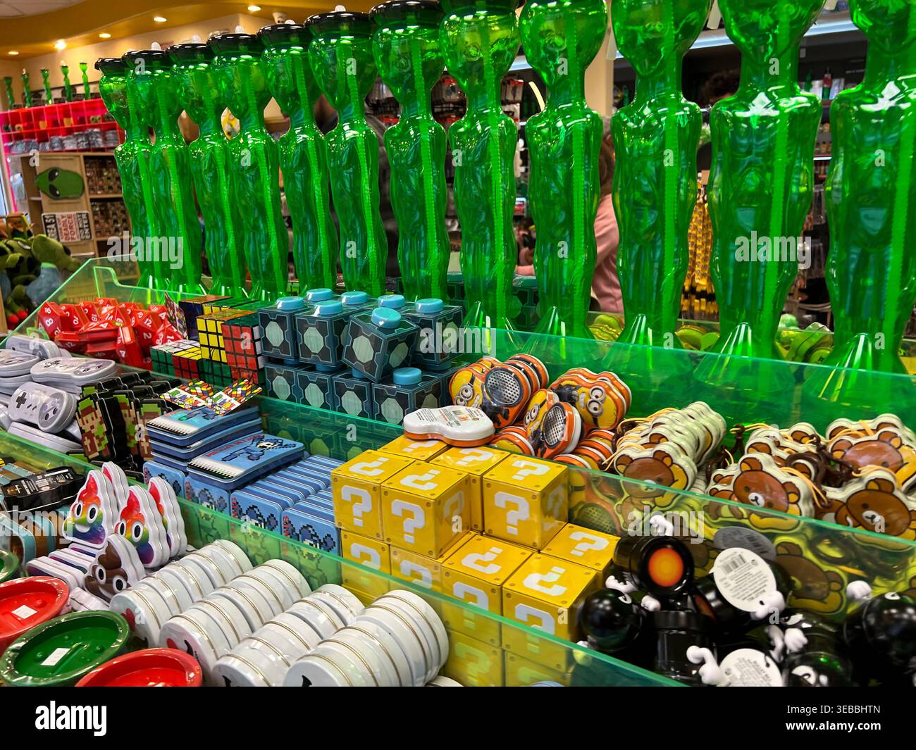Alien Fresh Jerky ROAD ATTRACTION, Alien Show 8. Juni 2021 in Baker California. Foto: Jennifer Graylock-Alamy917-519-7666 Stockfoto