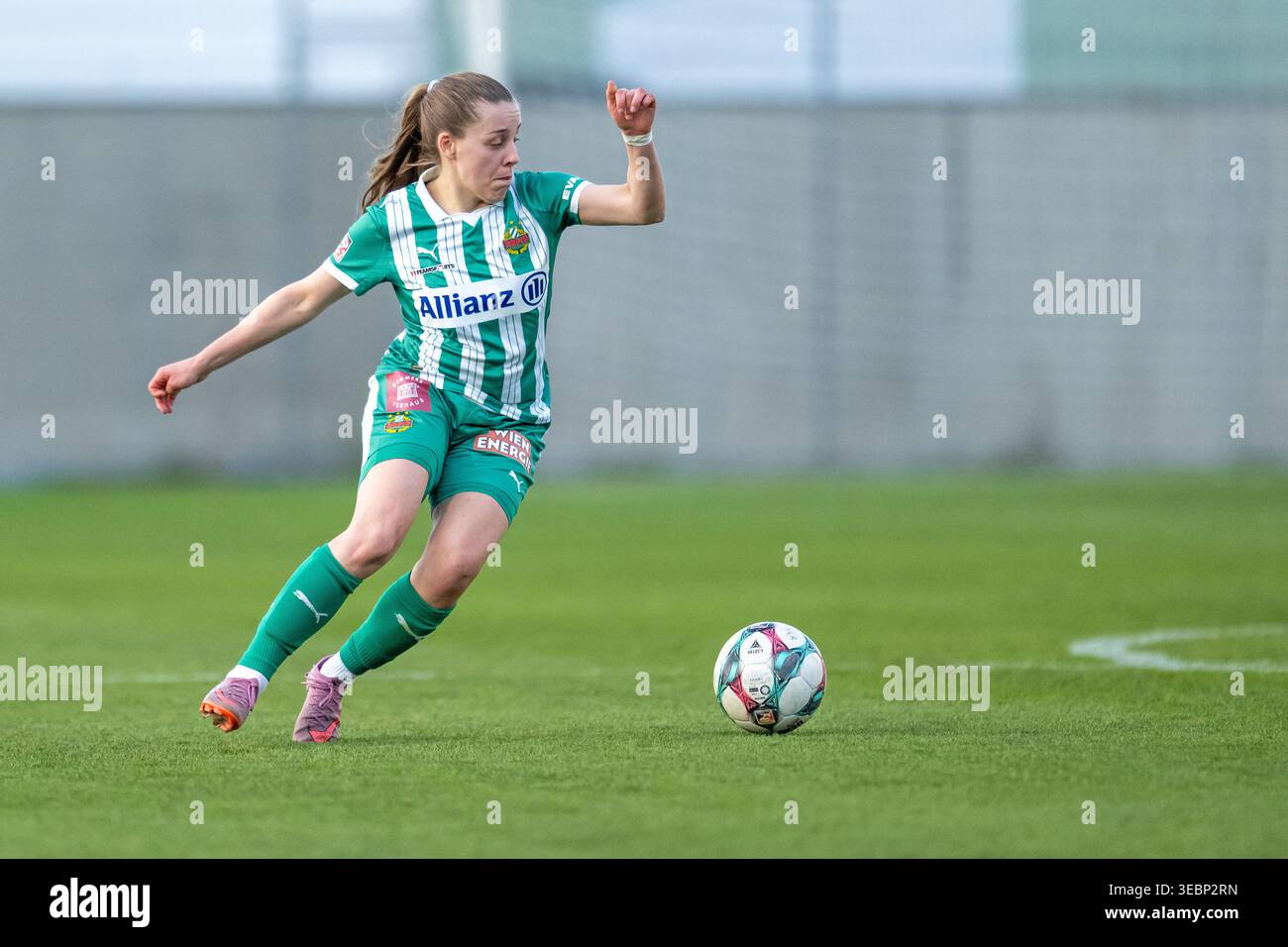 17.04.26, Testmatch, Allianz Stadion Trainingsgelände in Wien / Österreich - SK Rapid vs FC Blau-Weiss Linz / Kleinmünchen. In SK Rapid's Sophia Johnston. Foto: Christian Mueller - 20260417 PD17888 Stockfoto