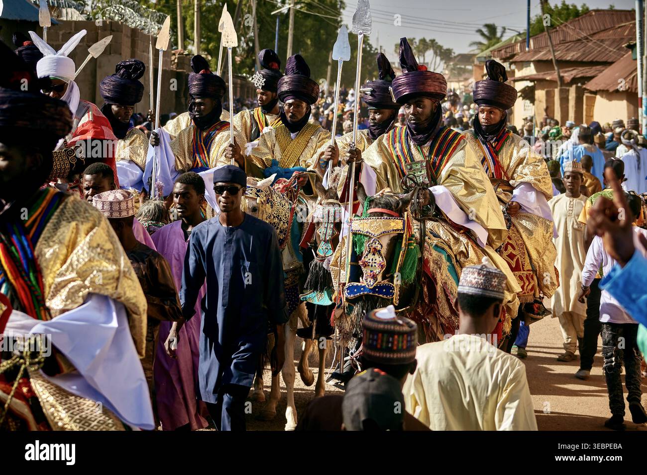 Durbar Festival in Zaria, Nigeria Stockfoto