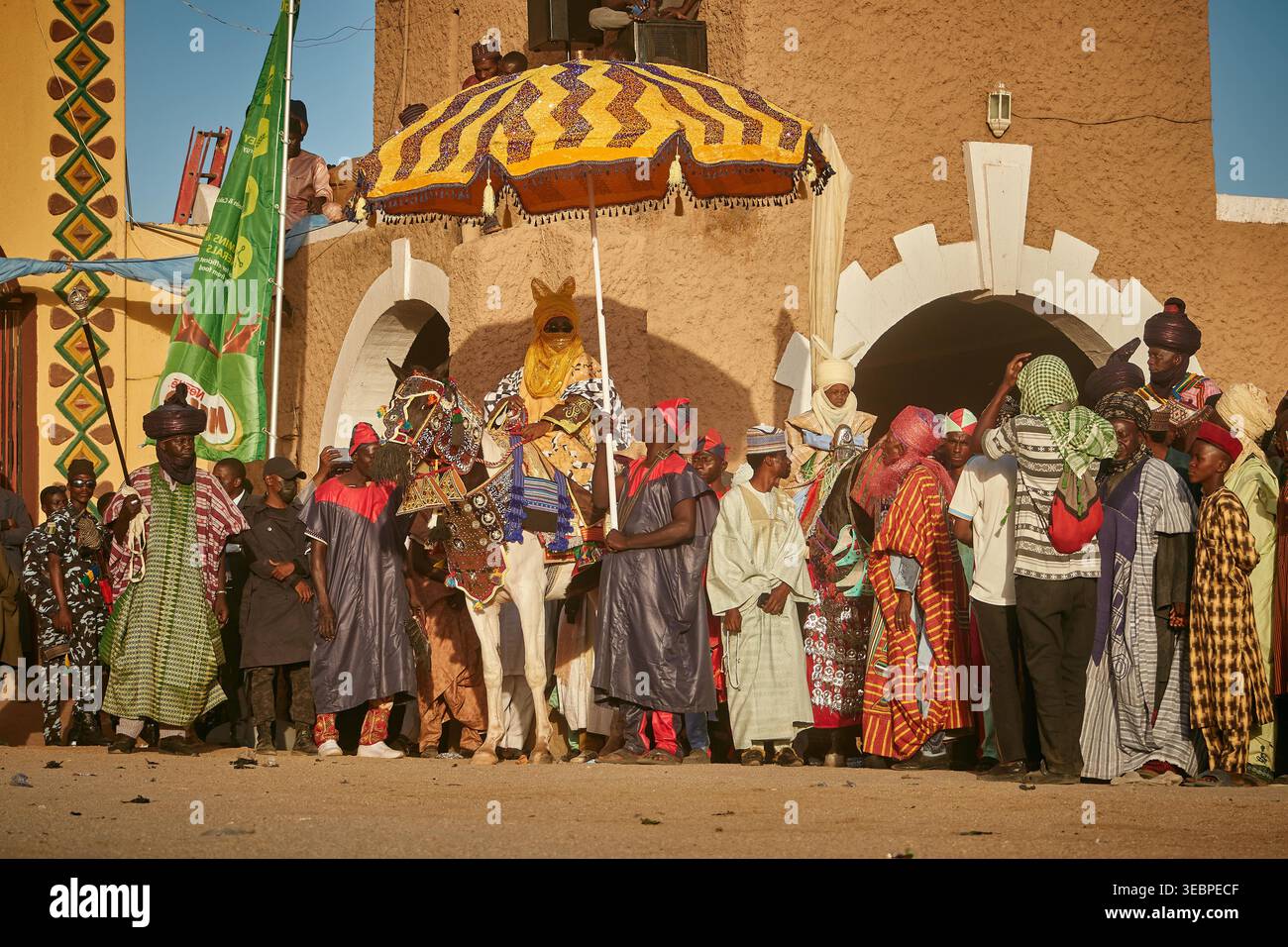 Durbar Festival in Zaria Stockfoto