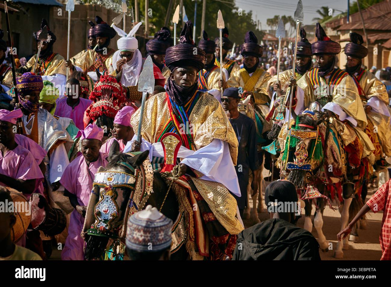Durbar Festival in Zaria, Nigeria Stockfoto