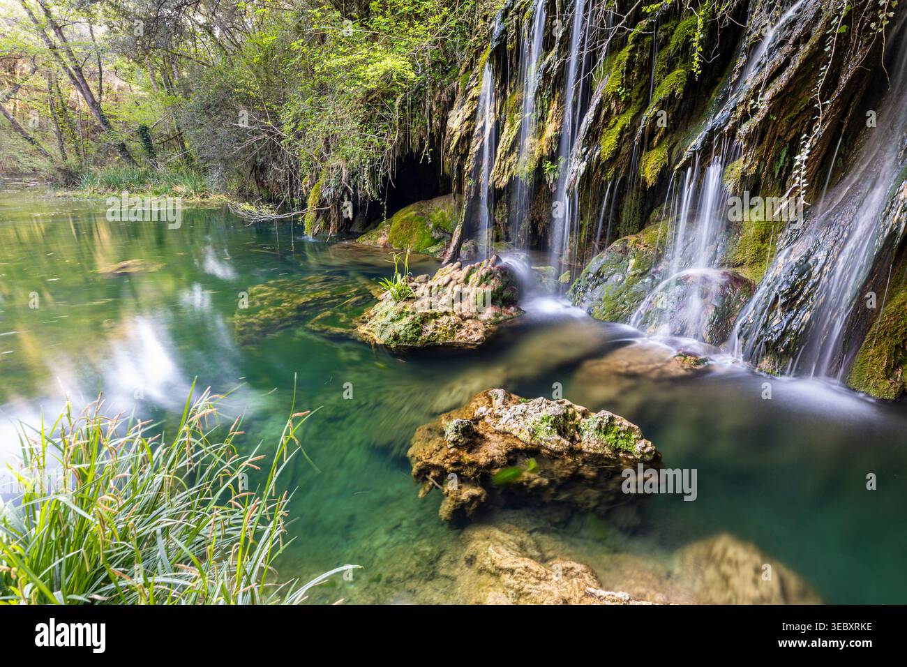 Gorges de les Planes, Planes d'Hostoles, Garrotxa, Girona, Spanien Stockfoto