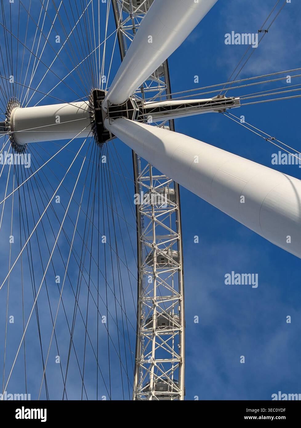 London Eye Close uo Stockfoto