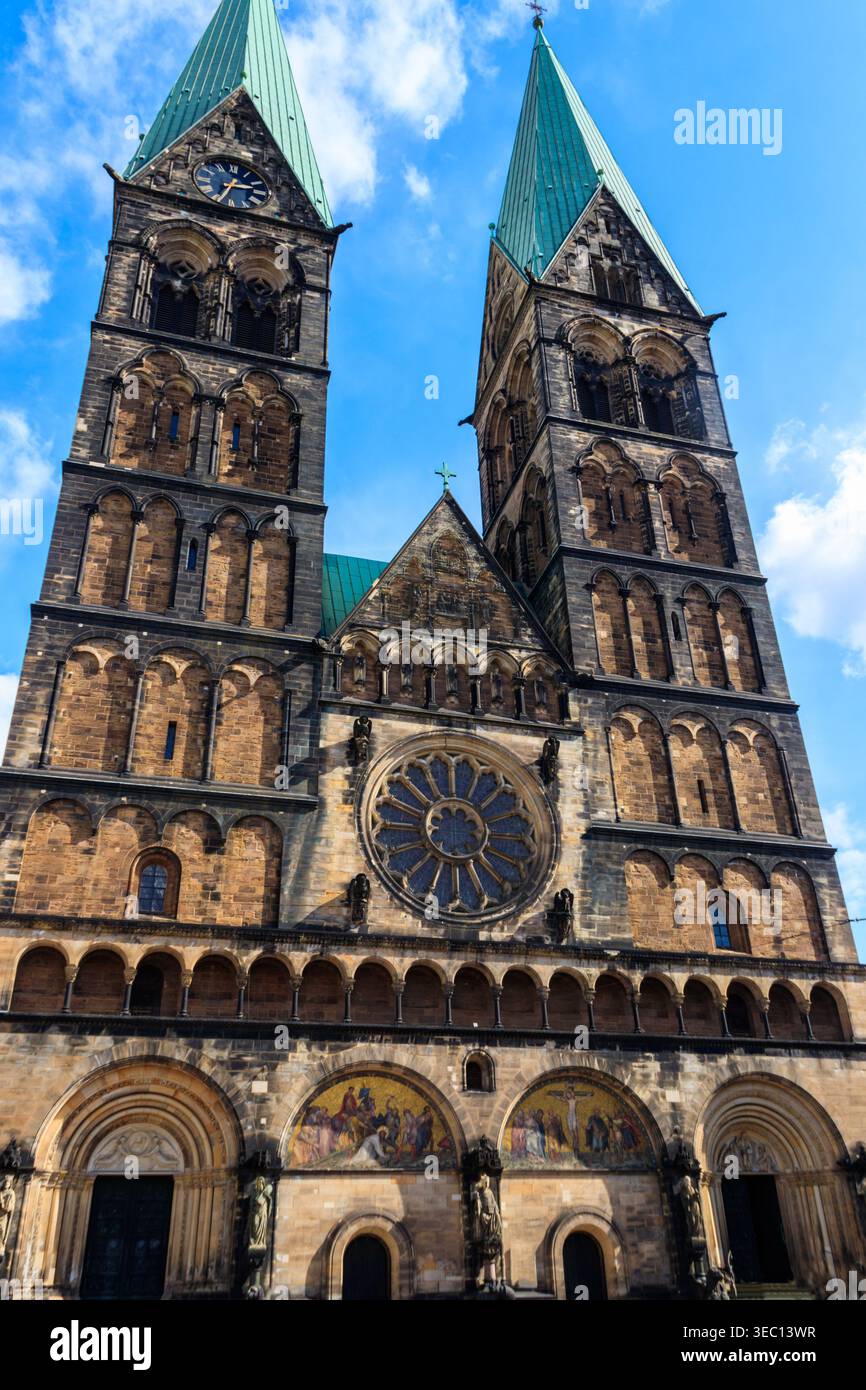 Der Bremer Dom St. Peter in Deutschland Stockfoto