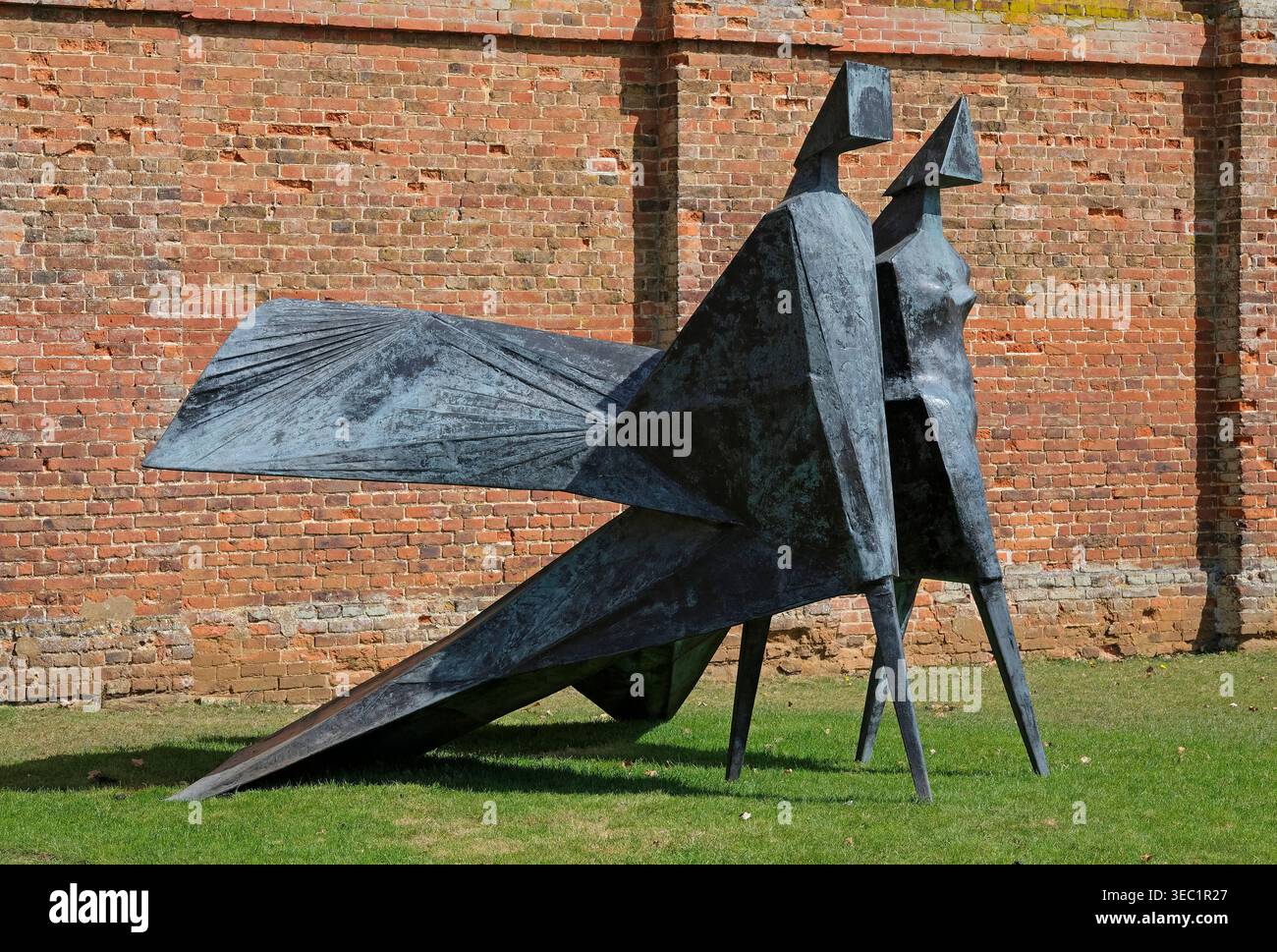Lynn Chadwick Skulptur, houghton Hall, norfolk, england Stockfoto
