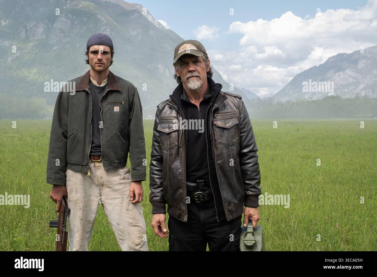 Die Stars Jacob Elordi Und Josh Brolin Stockfoto