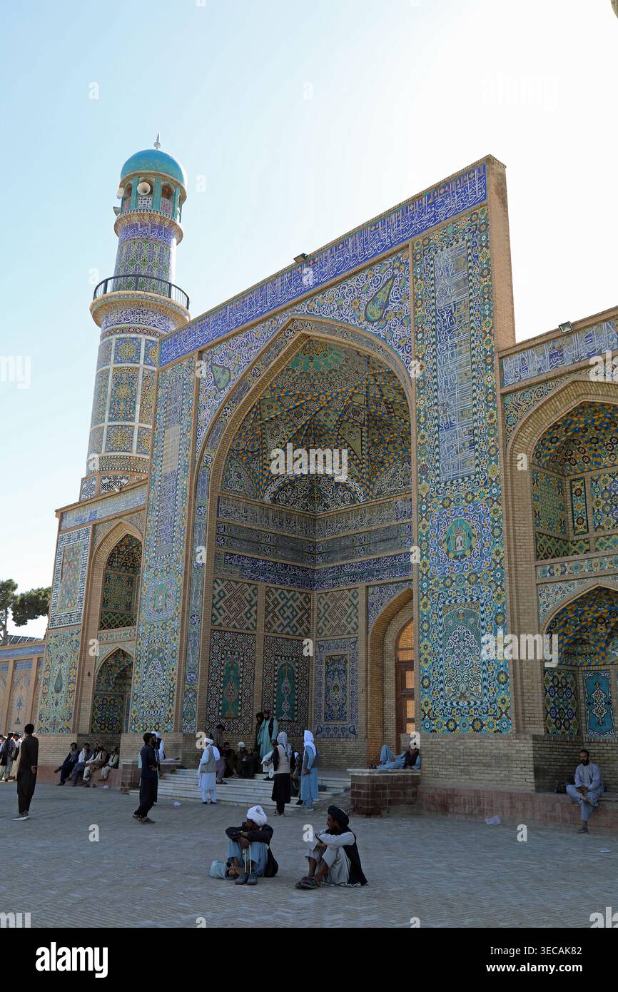 Die große Moschee von Herat in Afghanistan Stockfoto