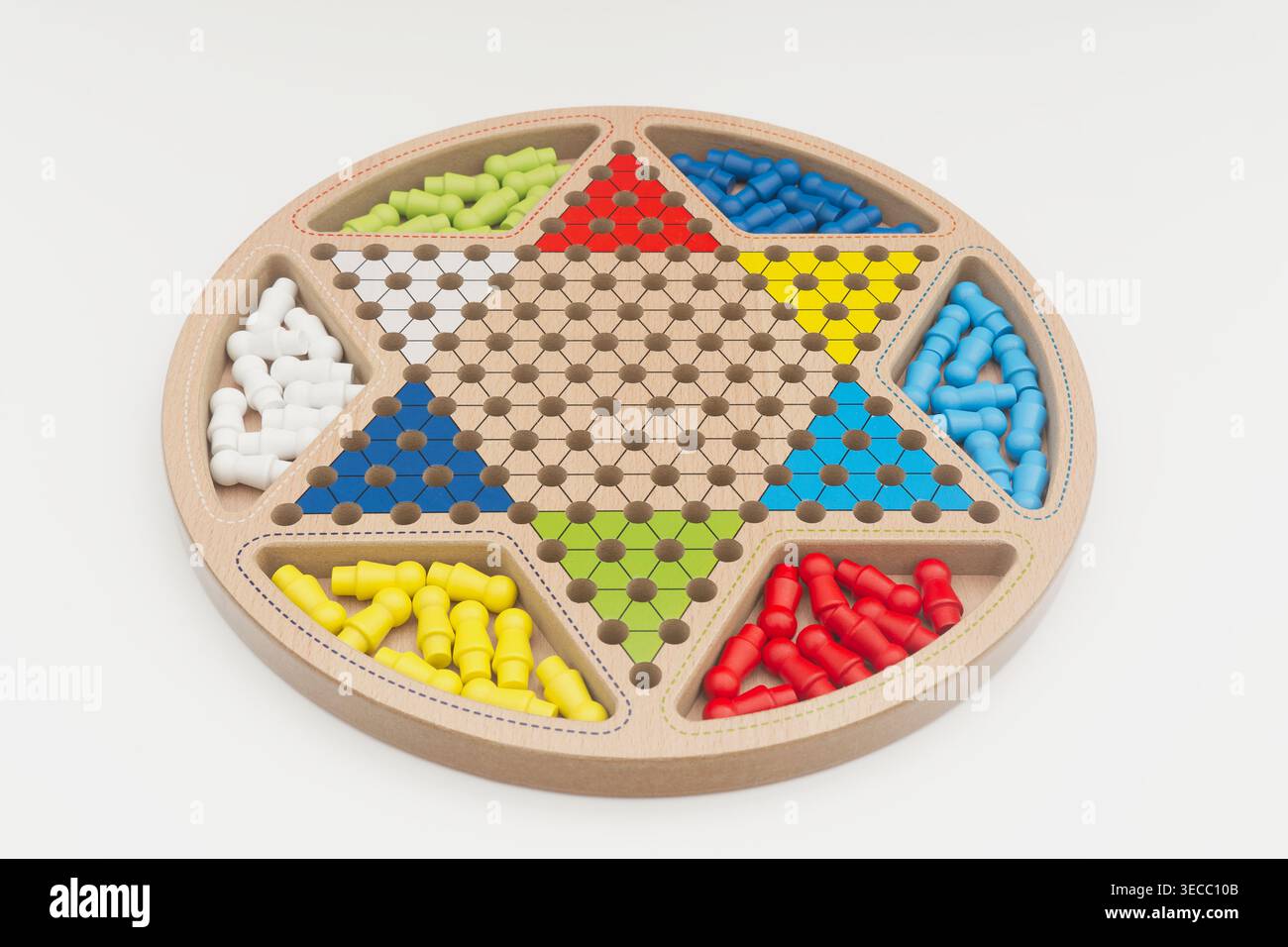 Chinese Checkers Stockfoto