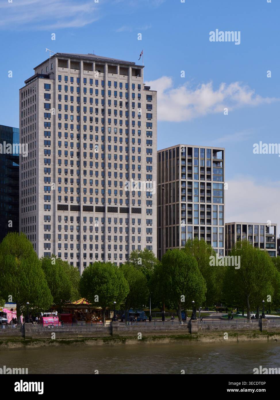 New Towers auf Londons Southbank Stockfoto