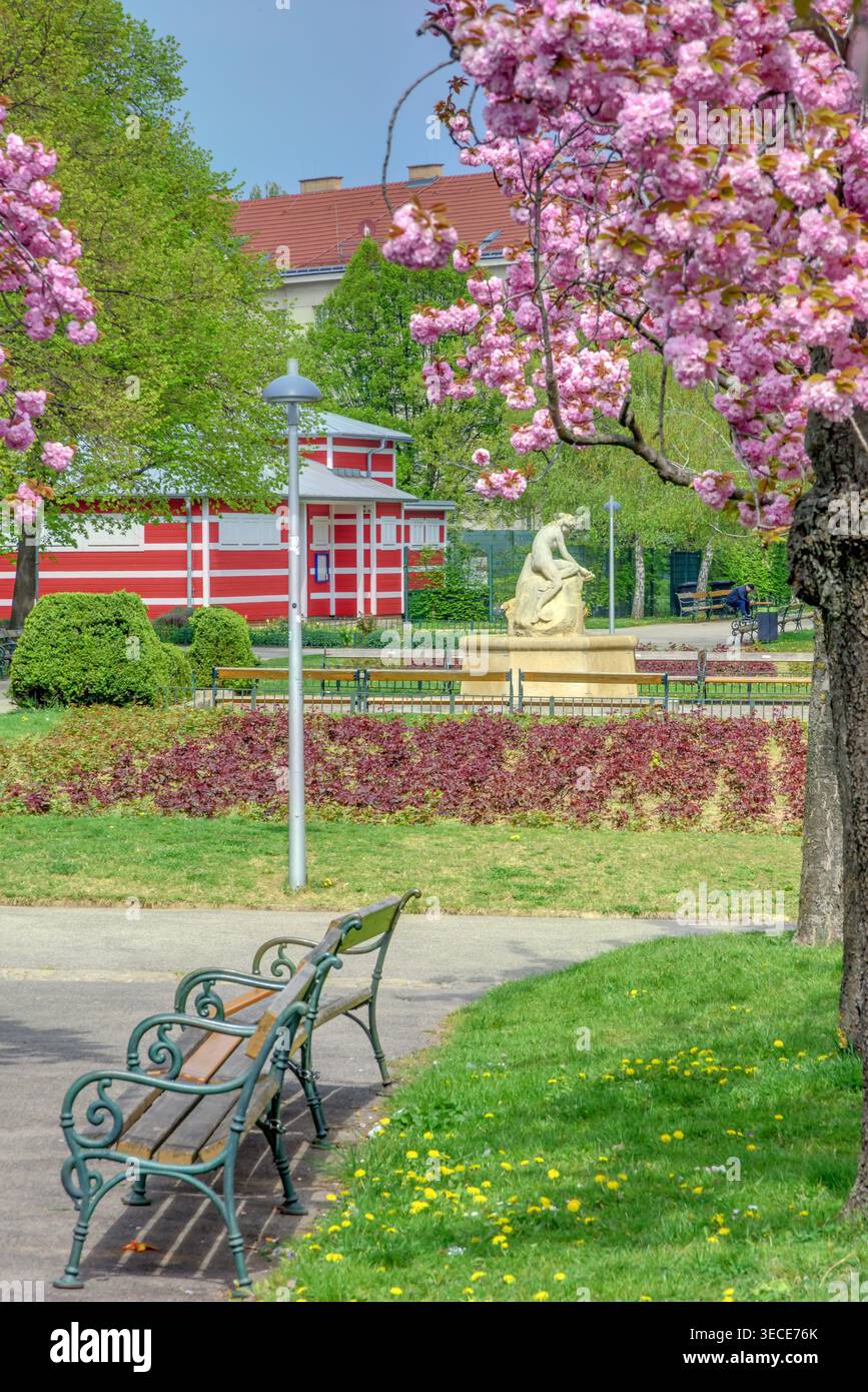 Wien, Herderpark // Wien, Herderpark Stockfoto