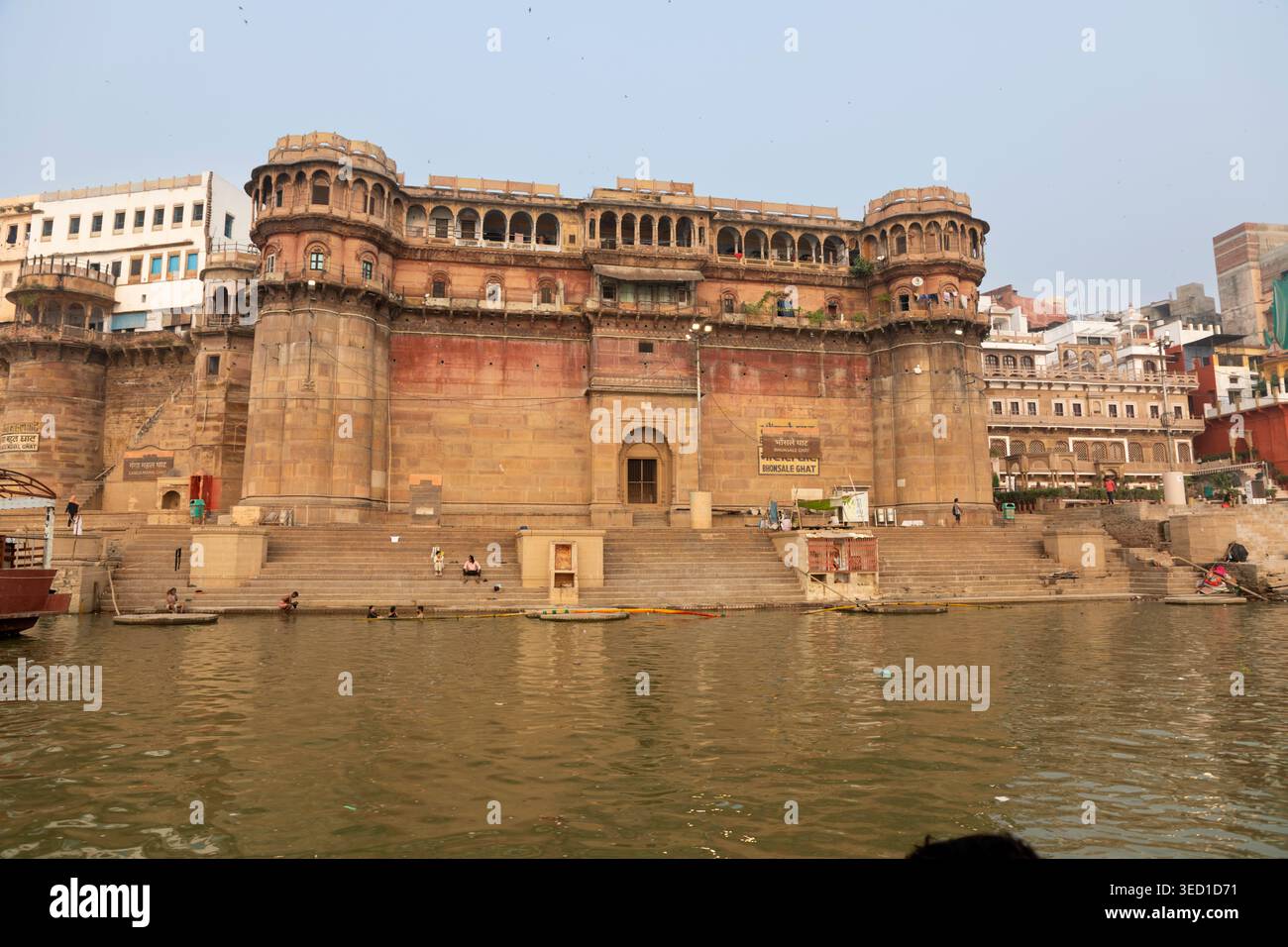 Bhonsale Ghat, Varanasi, Uttar Pradesh, Indien Stockfoto