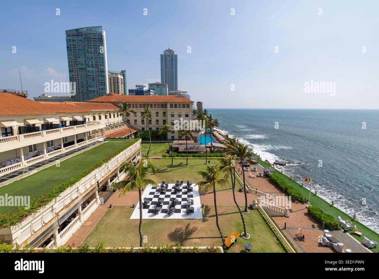 Galle Face Hotel, Colombo, Sri Lanka Stockfoto