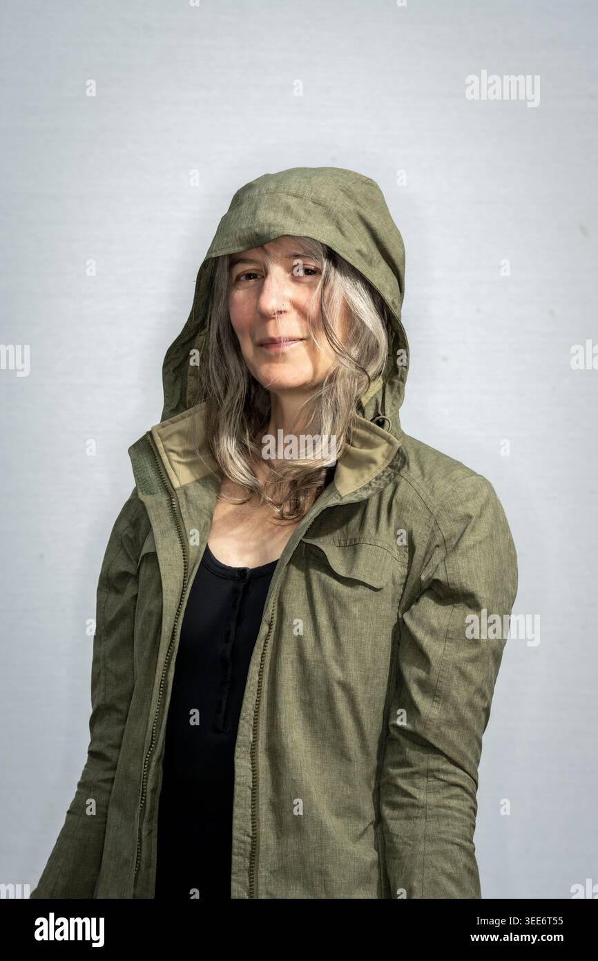 Porträt der amerikanischen Schriftstellerin Amita Cain Stockfoto