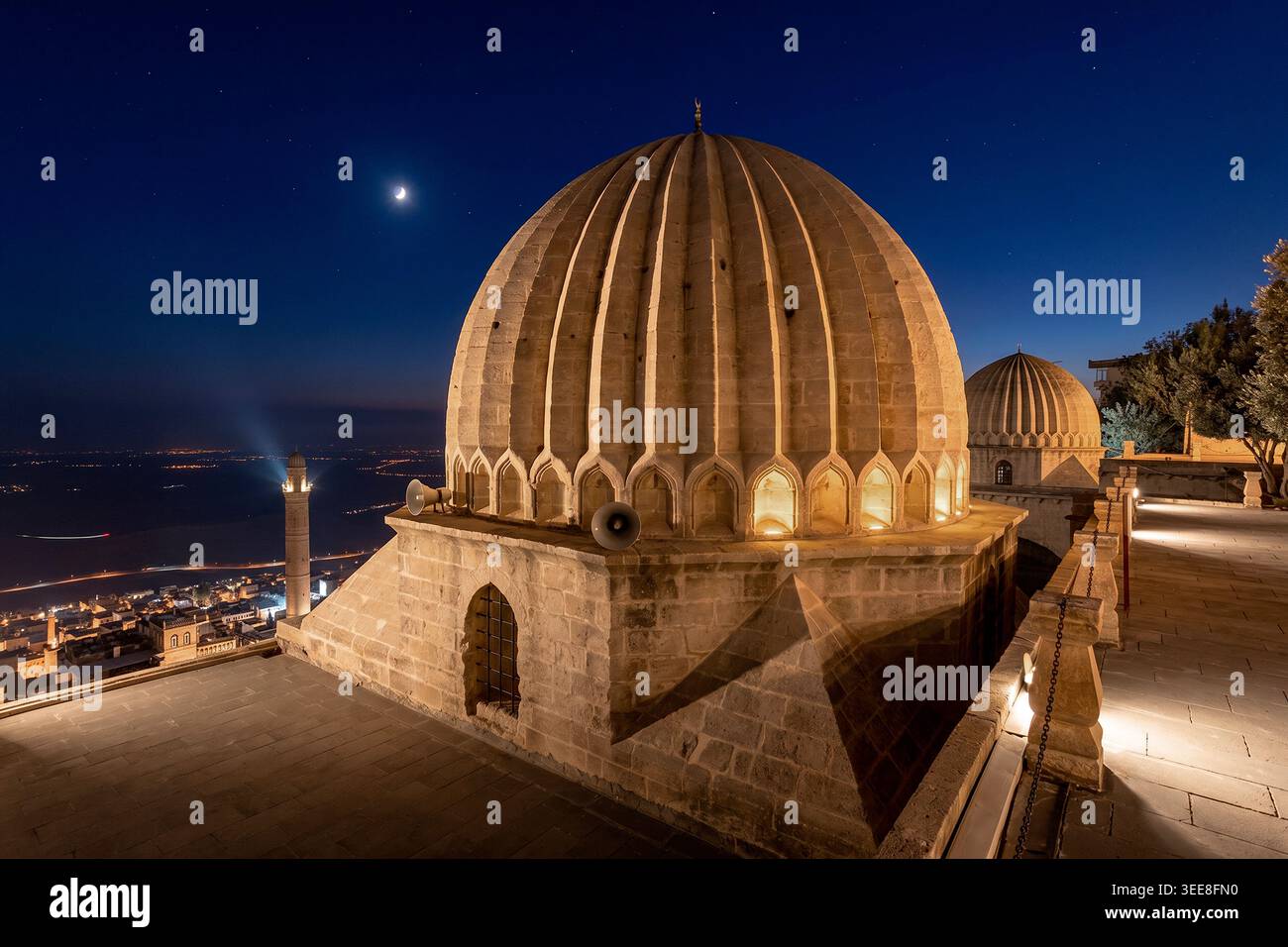 Das architektonische Erbe von Mardin in der Türkei: Zinciriye Madrasa Stockfoto