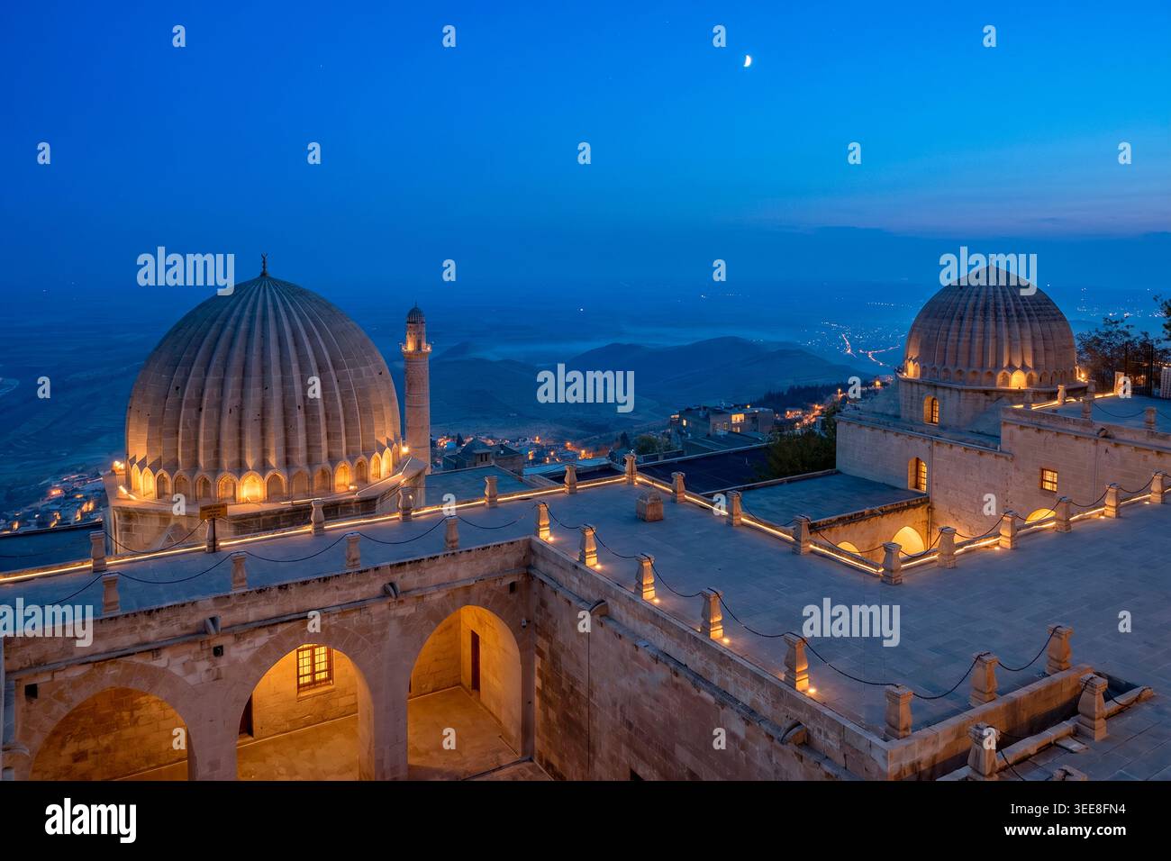 Das architektonische Erbe von Mardin in der Türkei: Zinciriye Madrasa Stockfoto