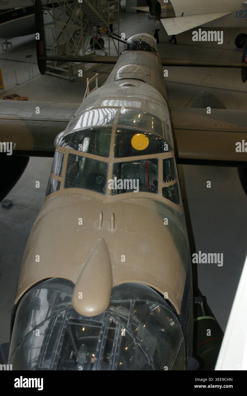 Avro Lancaster KB889, Lancaster Bomber im Imperial war Museum Duxford, Stockfoto