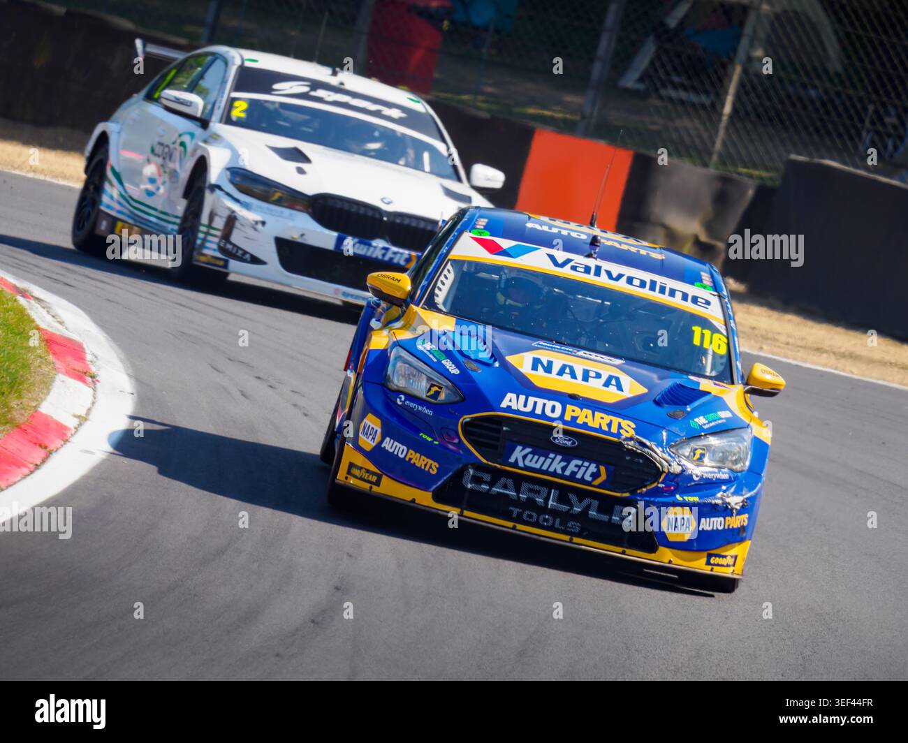 Ashley SUTTON, NAPA Racing UK, Runde 2 der British Touring Car Championship 2026 in Brands Hatch. Stockfoto
