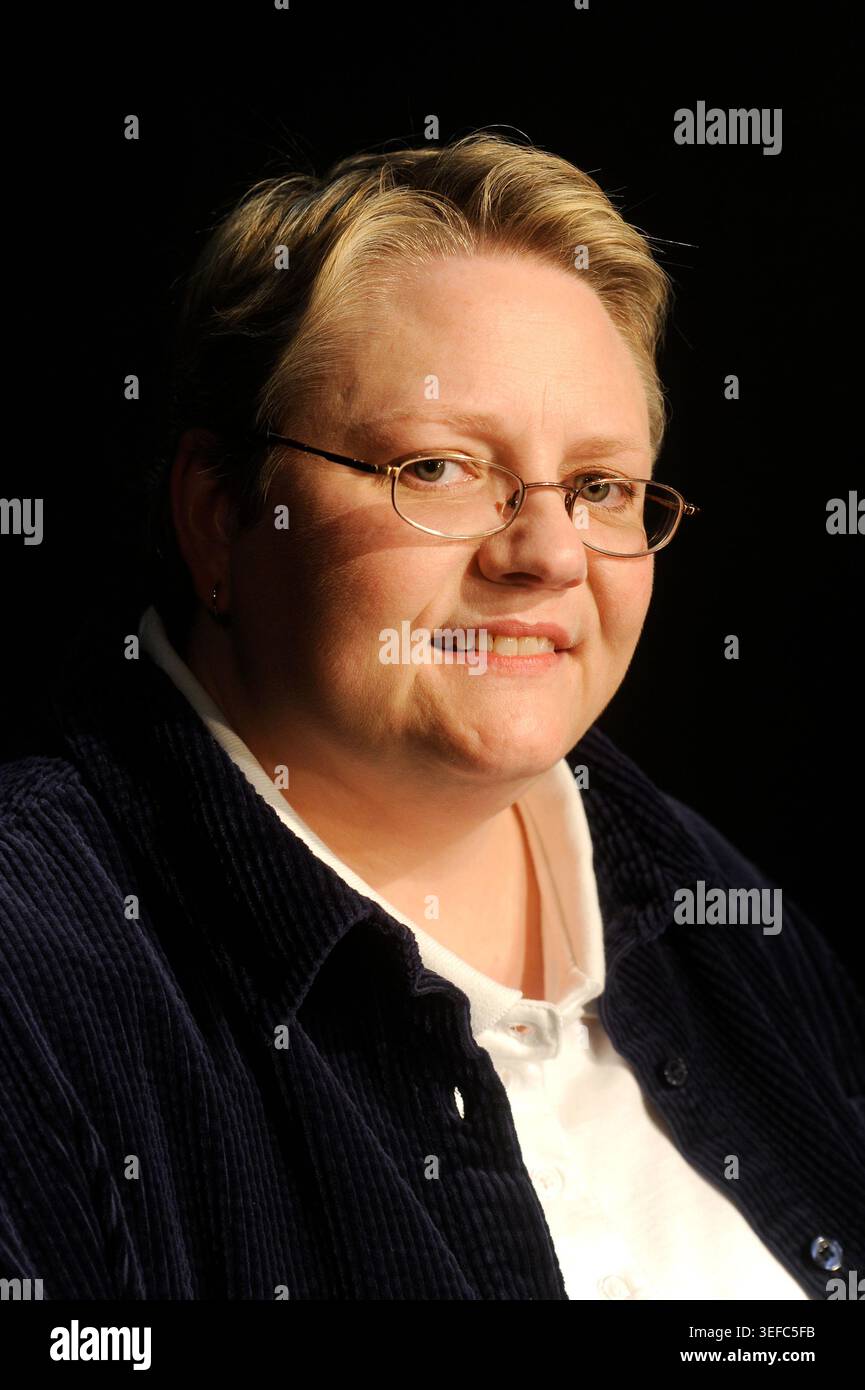 Porträt von Christi Moore im Hyde Park Theater, Austin, Texas, 30. Dezember 2009. (Foto: John Anderson/The Austin Chronicle) Stockfoto
