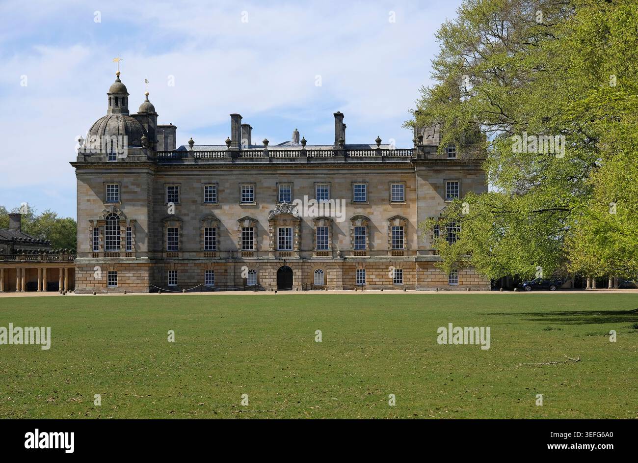 houghton Hall Anwesen, norfolk, england Stockfoto