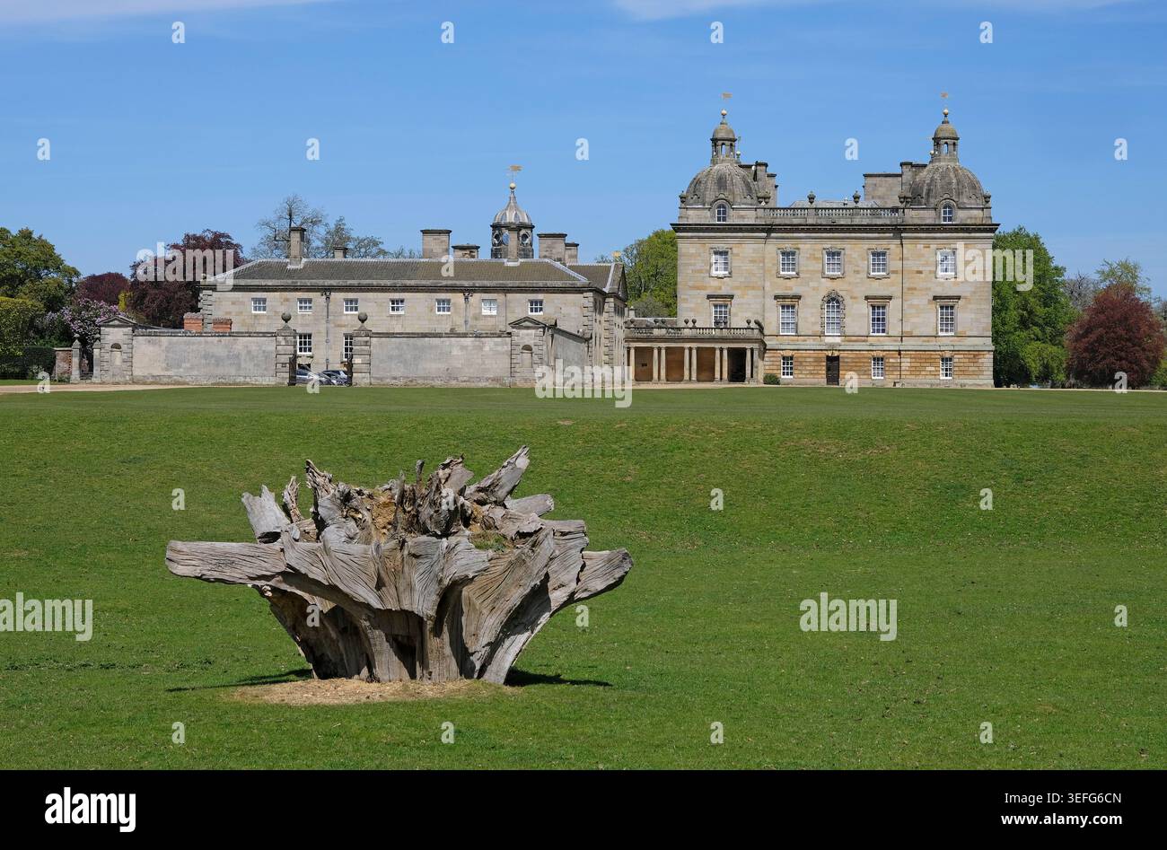 houghton Hall Anwesen, norfolk, england Stockfoto