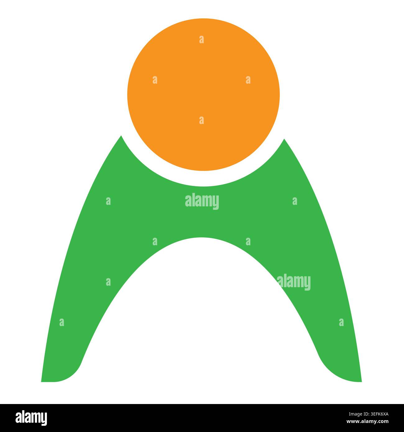 People Pleaser Logo Design Stock Vektor