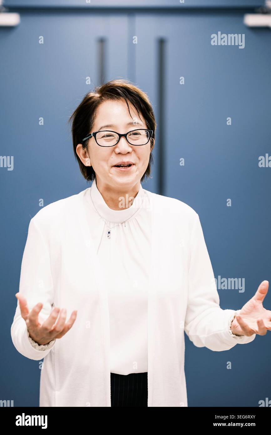 Dr. Masayo Takahashi Ophthalmologe und Vision Care President Stockfoto