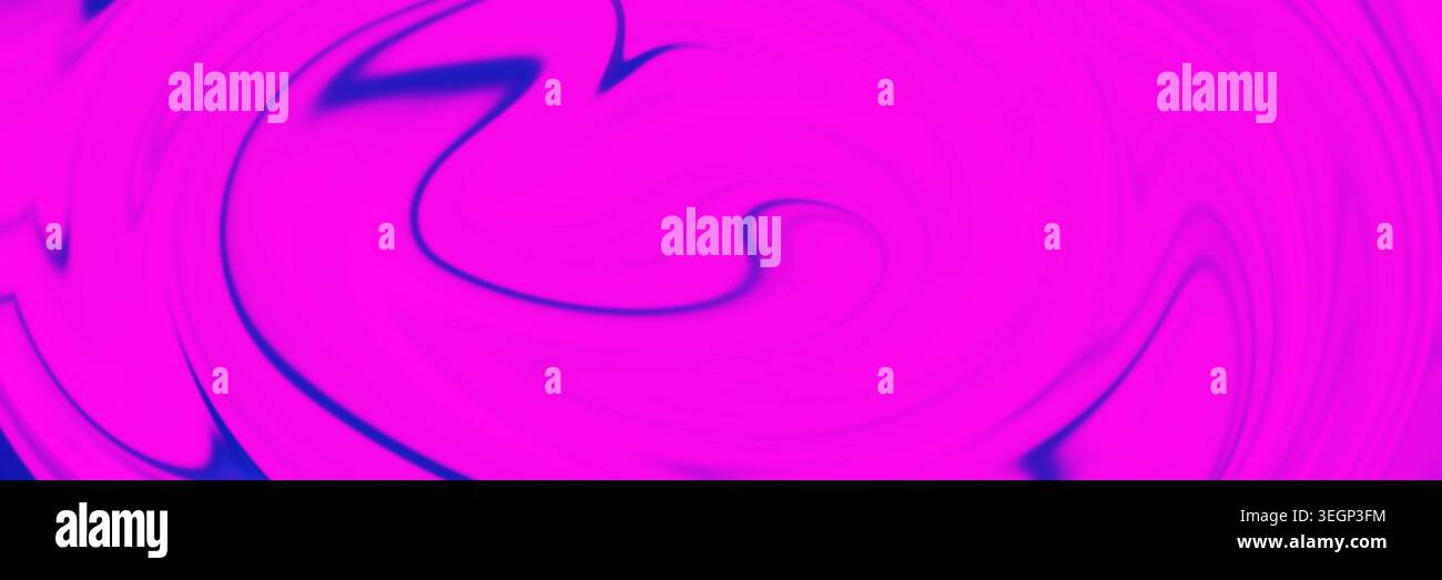 Lebendiger abstrakter Hintergrund in Neon-Pink mit glattem, fließenden Verlauf und moderner Energie Stockfoto