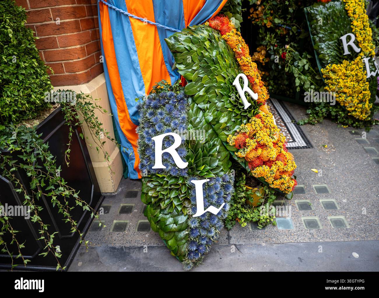 Die Kings Road während der Chelsea Blumenshow. Stockfoto