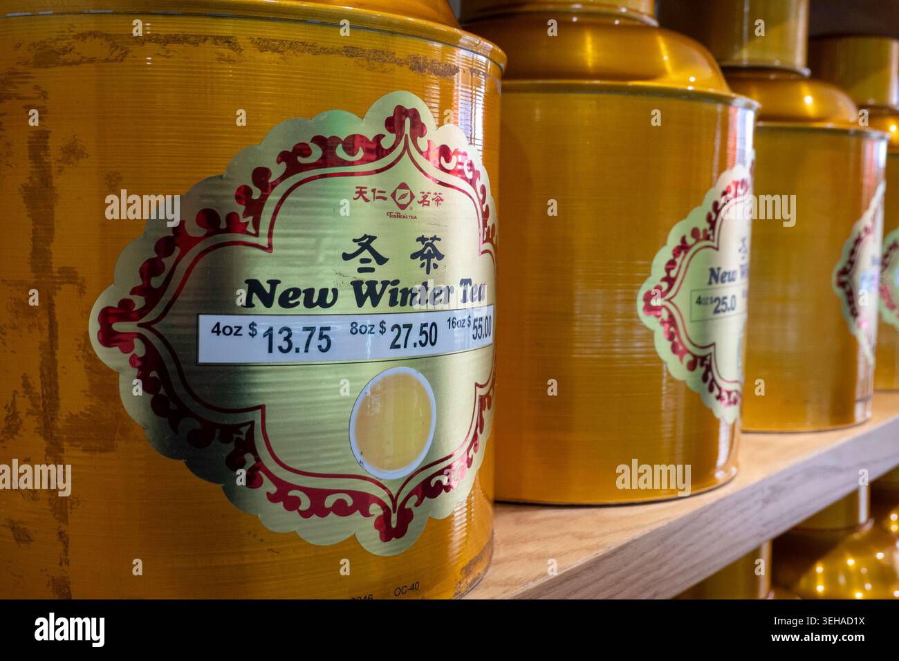 Chinatown ist ein ethnisches Viertel und Touristenattraktion in Lower Manhattan, 20246 New York City, USA Stockfoto