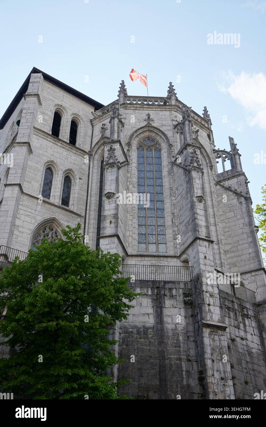 La Sainte-Chapelle, Chapel, Backside, Chambéry, Frankreich Stockfoto
