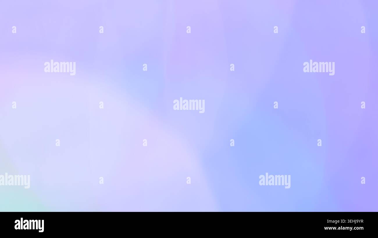 Weiches Pastelllavendel und blauer abstrakter Hintergrund mit traumhaftem Verlauf für eine ruhige, ruhige Kulisse Stockfoto