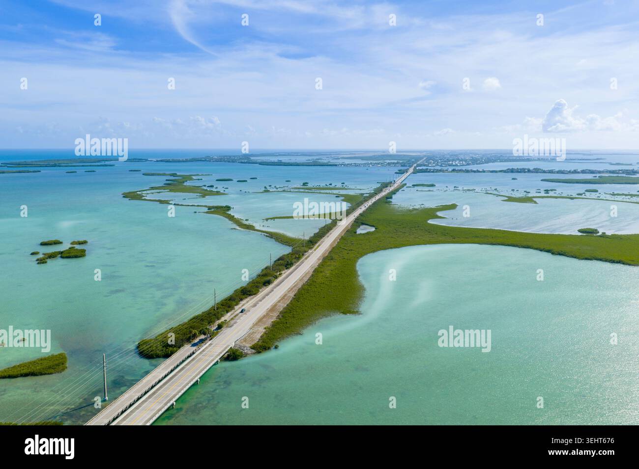 Luftbild Overseas Highway nach Key West Florida 2026 Stockfoto