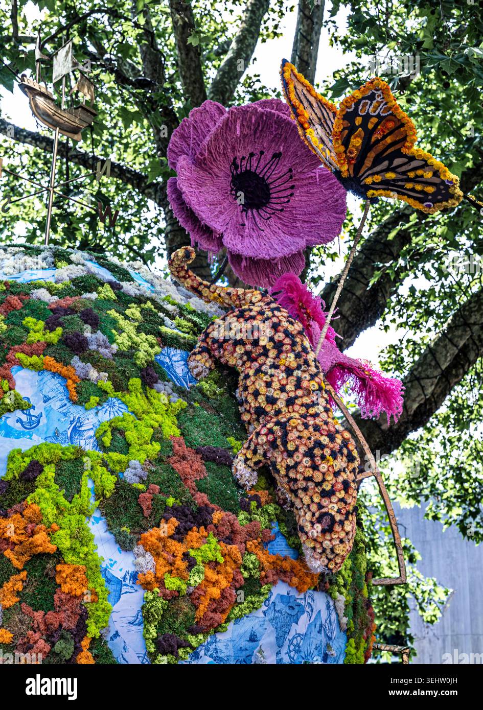 Chelsea in Bloom Out of the World Flower Event Stockfoto