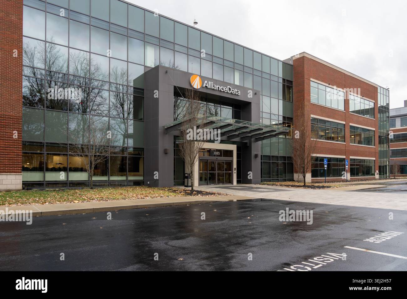 Der Firmencampus für Alliance Data on Loyalty Circle in Columbus, Ohio, USA. Stockfoto
