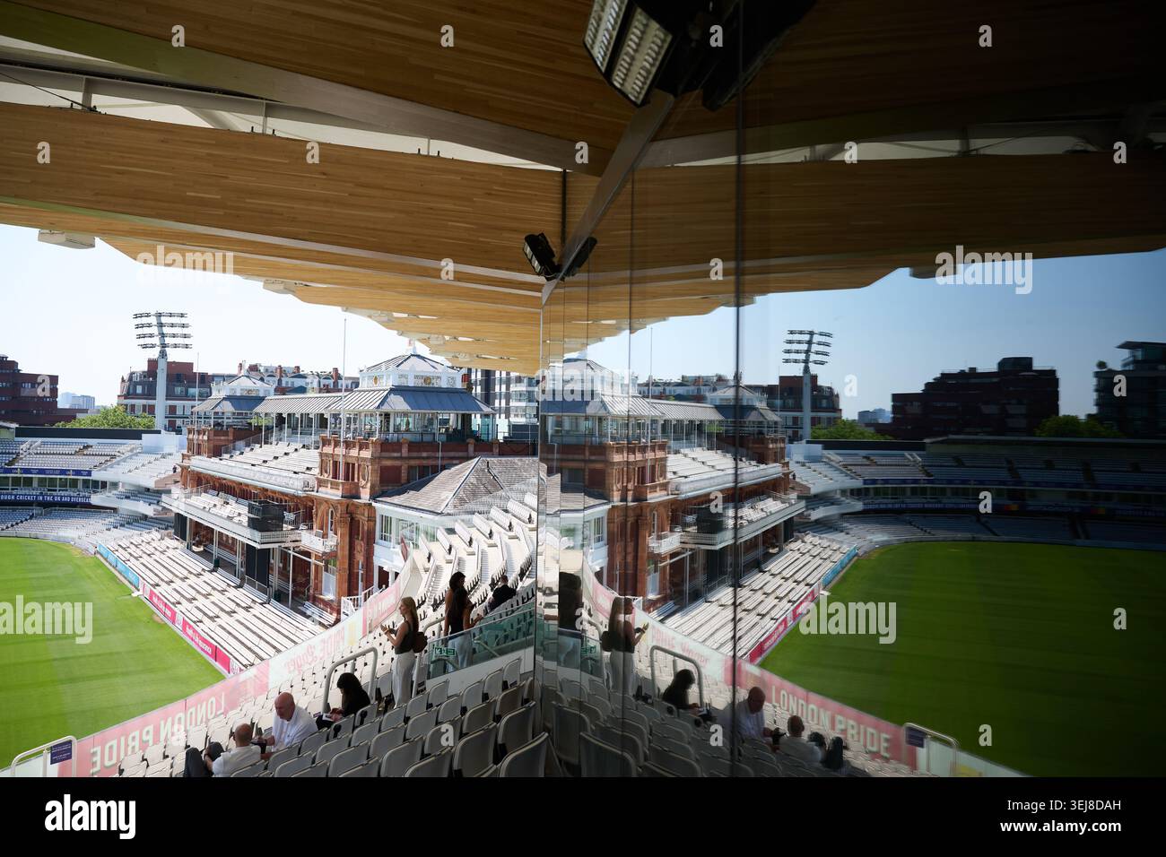 GV's of Lords Cricket Ground Stadium Stockfoto