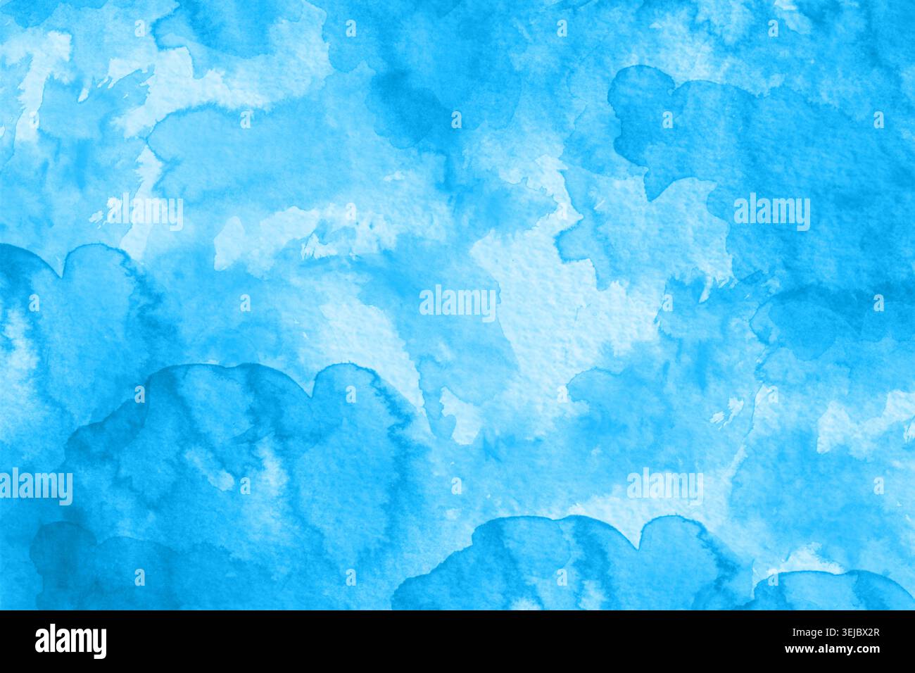 Abstrakter Hintergrund mit weichen Wolkenformen Stockfoto