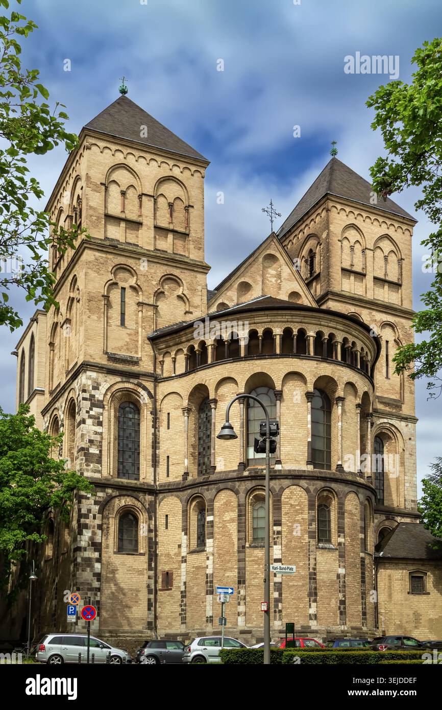 St. Kunibertkirche, Köln, Deutschland Stockfoto