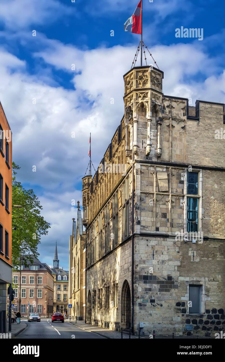 Straße in Köln, Deutschland Stockfoto