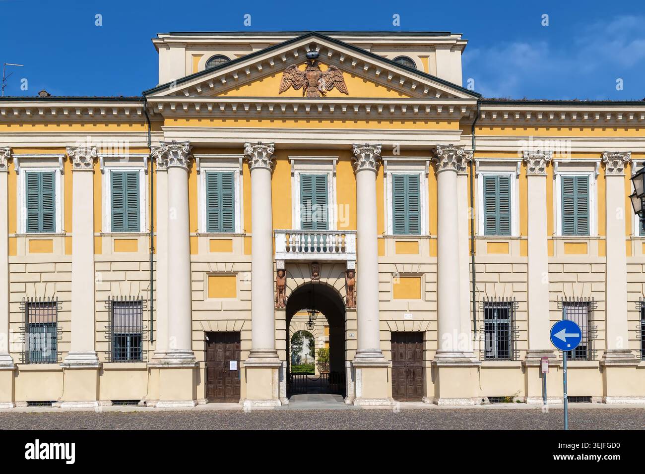 Palazzo D'Arco in Manrua, Italien Stockfoto
