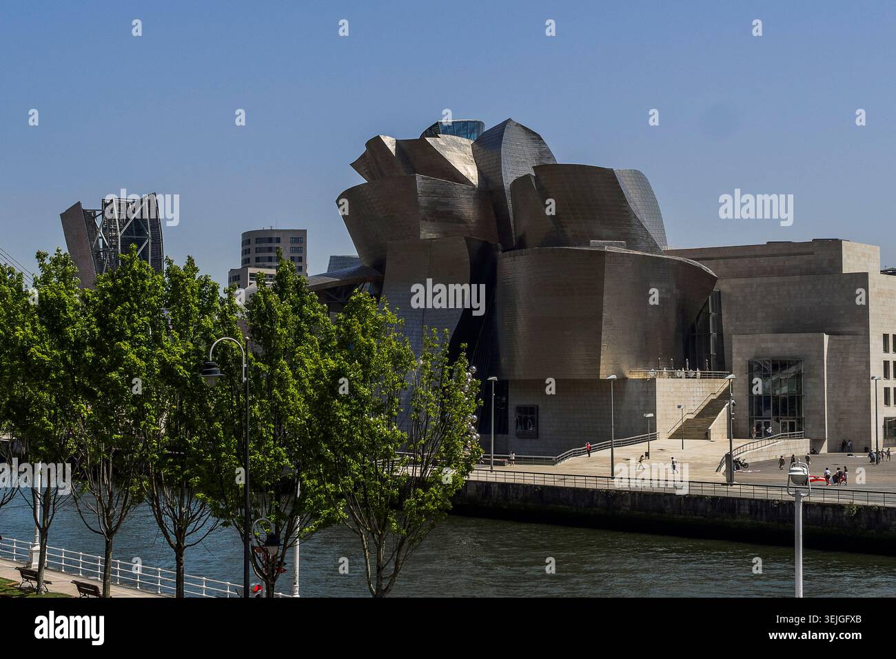 Spanien - Bilbao, Guggenheim Museum Stockfoto