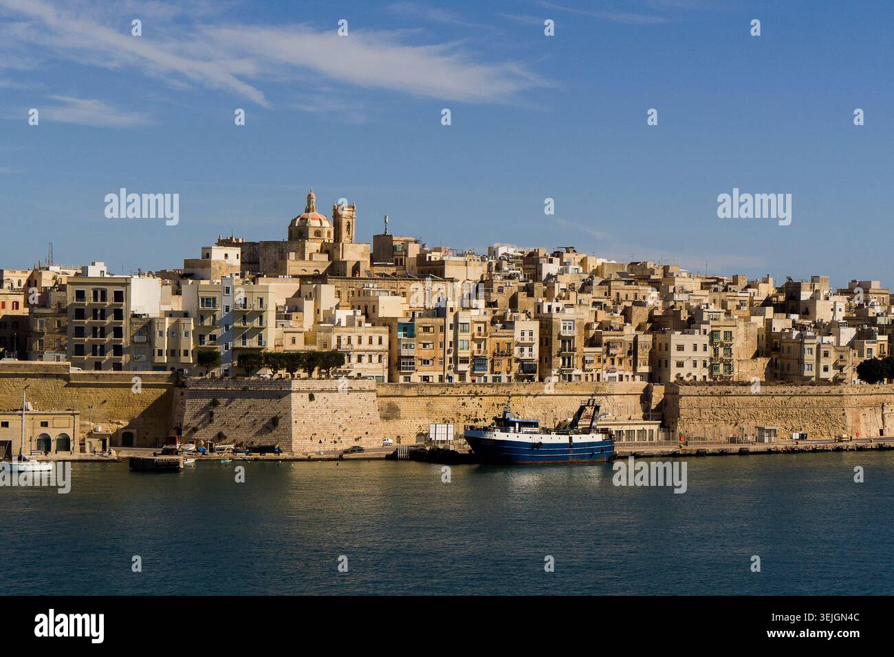Malta - Valletta Stockfoto